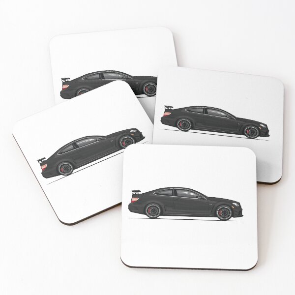 Item preview, Mercedes-Benz C63 AMG Black Series W204 Side Profile designed and sold by temper-tantrum.