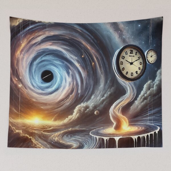Item preview, Temporal Distortion: The Fluidity of Time designed and sold by AbstractAnom.