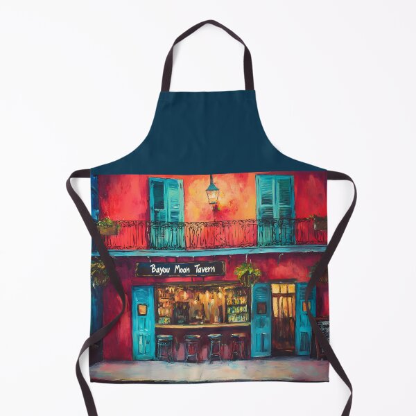 Item preview, New Orleans Nightlife Awaits - A Colorful Tavern of Warmth and Celebration Abstract Digital AI Art designed and sold by OlfactoART Studio.