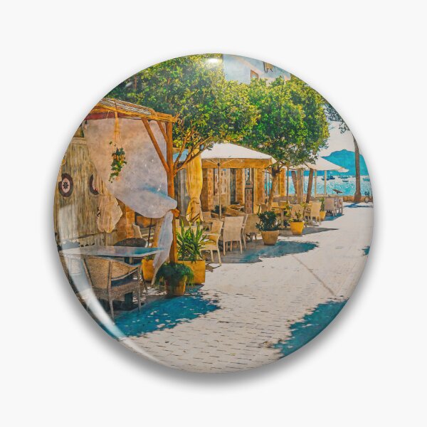 Item preview, Puerto Pollensa Mallorca Watercolour Effect designed and sold by GG WALL ART.