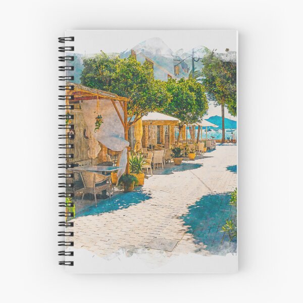 Item preview, Puerto Pollensa Mallorca Efecto Acuarela designed and sold by GG WALL ART.
