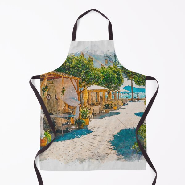 Item preview, Puerto Pollensa Mallorca Watercolour Effect designed and sold by GG WALL ART.