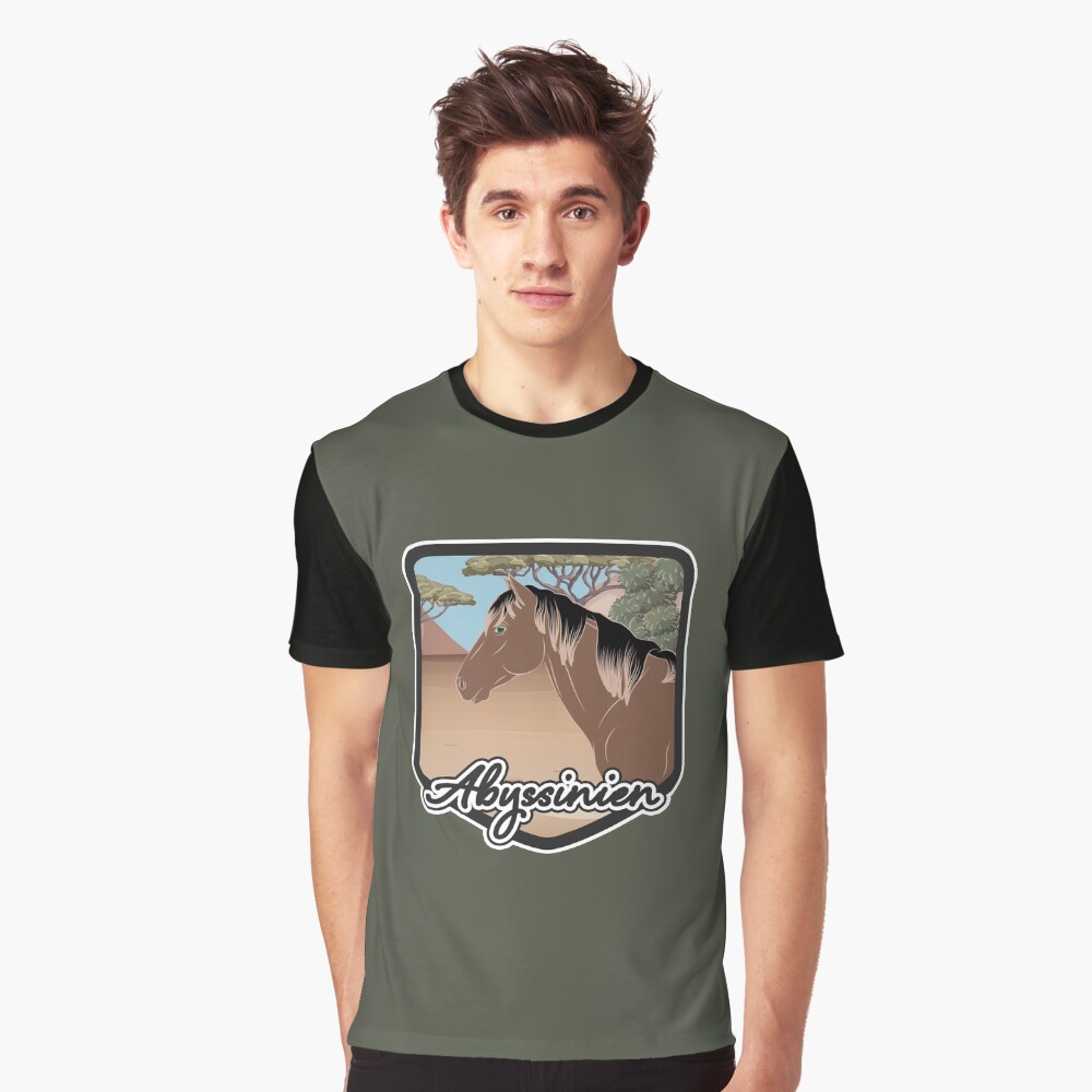 Aperçu de l'œuvre T-shirt graphique créée et vendue par WebEquitation.