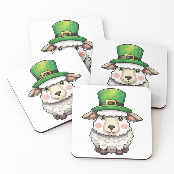 Item preview, Lucky Lamb - St Patrick's Day  designed and sold by FurrFunPrints.