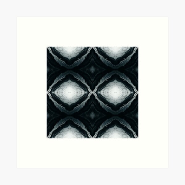Aperçu de l'œuvre motif élégant noir et blanc créée et vendue par H-ooopsy.
