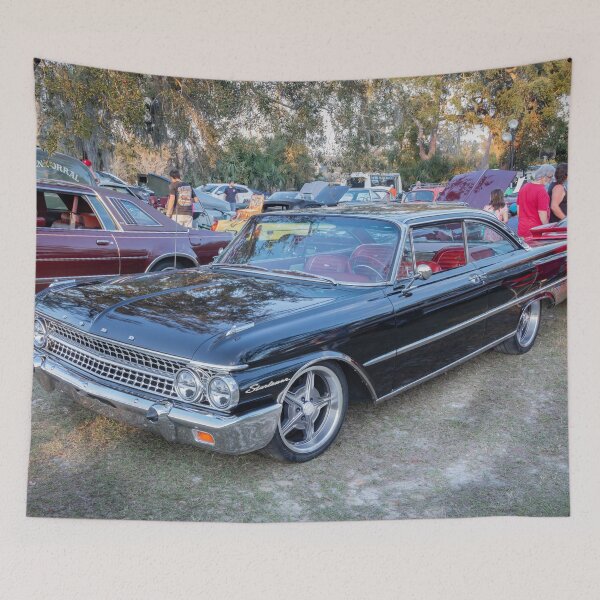 Item preview, 1961 Black Ford Starliner Hardtop X115 designed and sold by RichFrancoCars.