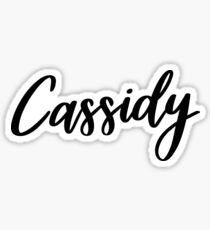Cassidy Sticker