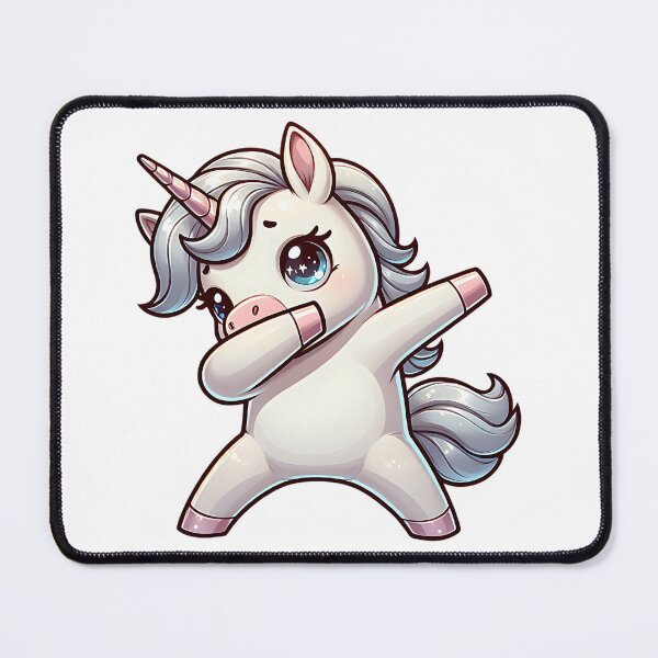Item preview, unicorn dab dancing designed and sold by LoomLevel.