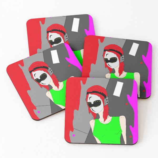 Item preview, Chrome Head Music Girl designed and sold by RedEyeWolf.