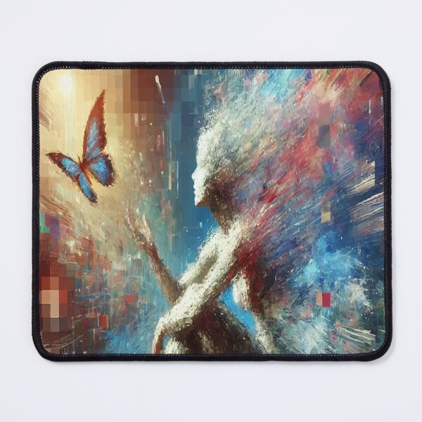 Item preview, Pixelated Awakening: The Glitch of Consciousness designed and sold by AbstractAnom.
