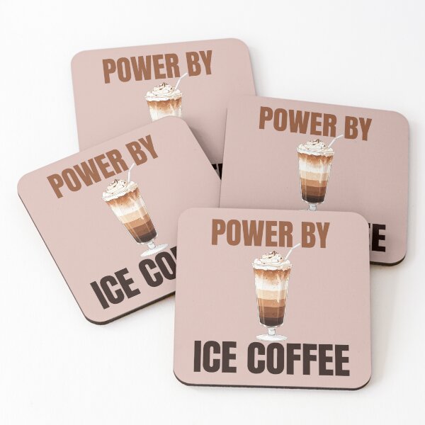 Item preview, power by ice coffee designed and sold by La Loca.