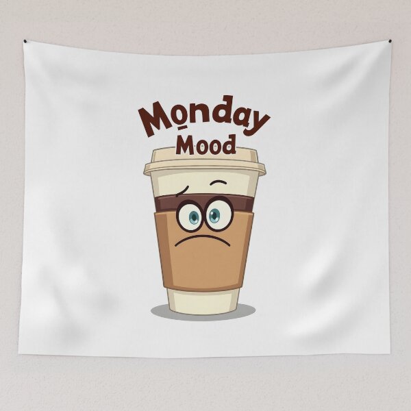 Item preview, Monday Mood Coffee Design designed and sold by FoxyJags.