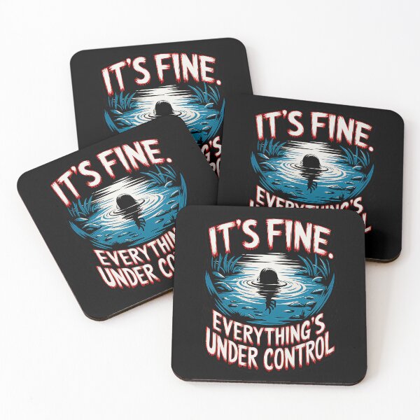 Item preview, Im Fine Thumbs Up It's Fine designed and sold by Amanda's Factory.