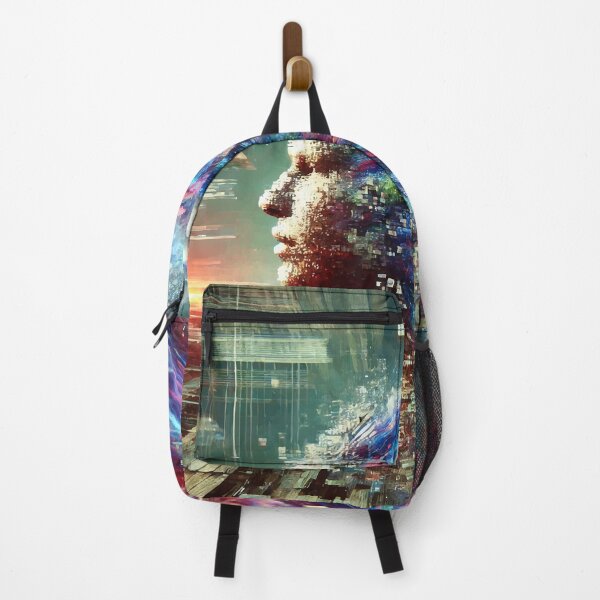 Item preview, Digital Awakening: The Glitch of Consciousness designed and sold by AbstractAnom.