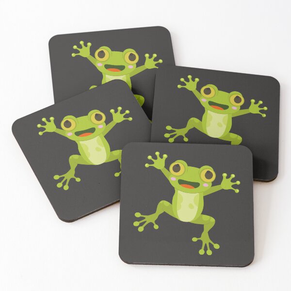 Item preview, Cute Cartoon Frog Clipart – Playful Green Tree Frog Illustration designed and sold by Art Garden.