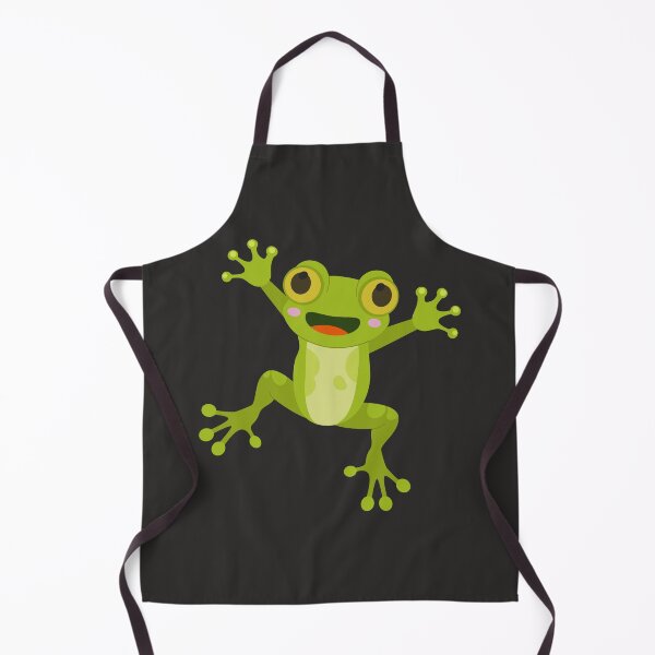 Item preview, Cute Cartoon Frog Clipart – Playful Green Tree Frog Illustration designed and sold by Art Garden.