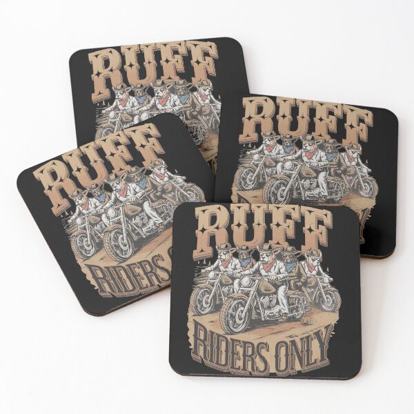 Item preview, Ruff riders only - Cowboy dog - Get the cowboy dog out - Think cowboy dog - Free cowboy dog - Run for the cowboy dog - Funky cowboy dog designed and sold by JansenGS.