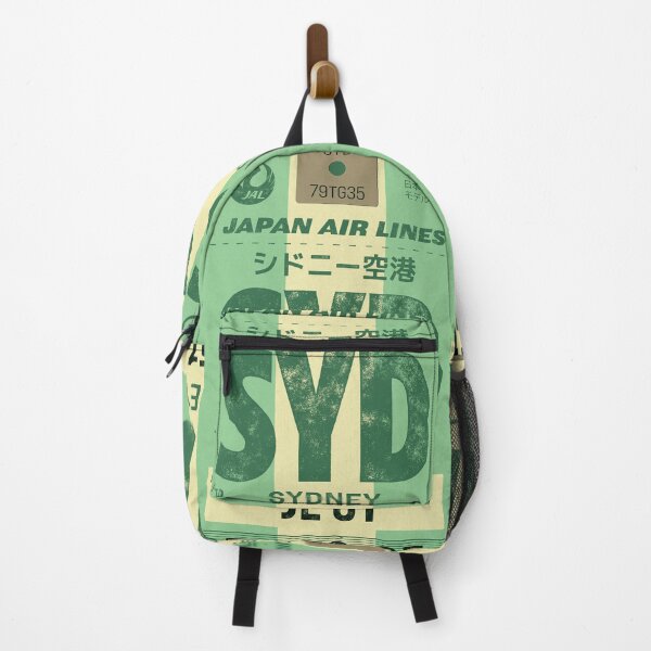 Item preview, Retro Sydney Japan airline tag designed and sold by LostTravelersLab.