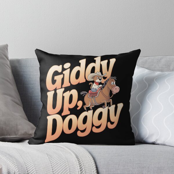 Item preview, Giddy up doggy - Cowboy dog - Get the cowboy dog out - Think cowboy dog - Free cowboy dog - Run for the cowboy dog - Funky cowboy dog designed and sold by JansenGS.