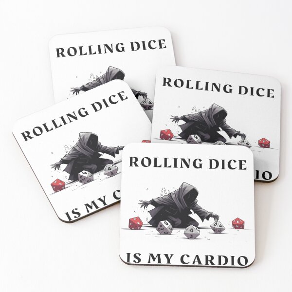 Item preview, Rolling Dice Is My Cardio designed and sold by The Mad Muffin.
