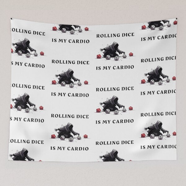 Item preview, Rolling Dice Is My Cardio designed and sold by The Mad Muffin.