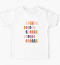 Colorful Modern Geometric Shapes Kids Tee