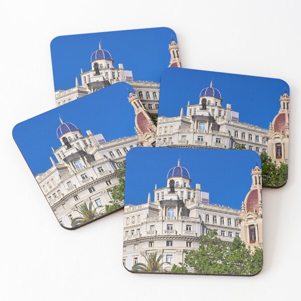 Item preview, Old buildings exterior in Valencia,Spain designed and sold by goceris.
