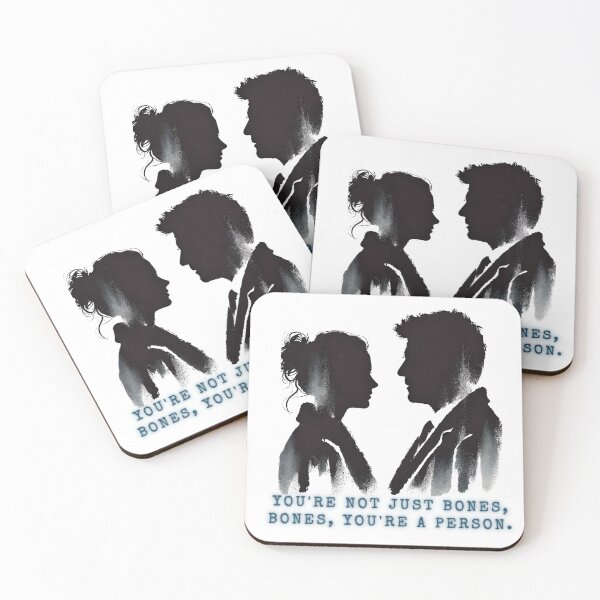 Item preview, "Booth & Bones – You’re Not Just Bones" designed and sold by Hayley Mousley.