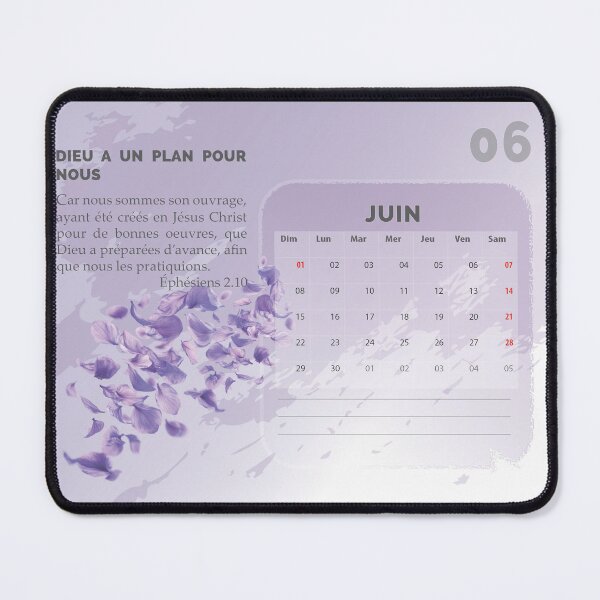 Item preview, 2025 calendar bible verse french designed and sold by vpalmyre.