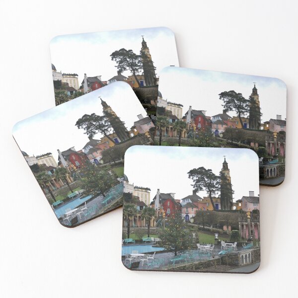 Item preview, Portmeirion village with Christmas tree designed and sold by paulboizot.