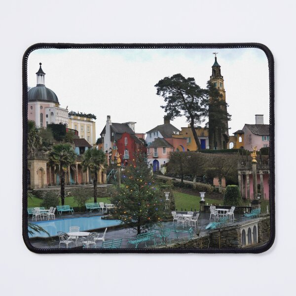 Item preview, Portmeirion village with Christmas tree designed and sold by paulboizot.