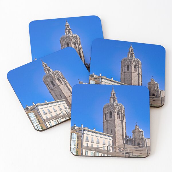 Item preview, Metropolitan Basilica Cathedral of Saint Mary in Valencia with the bell tower El Miquelete,Spain designed and sold by goceris.