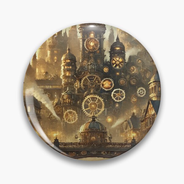 Item preview, Clockwork Metropolis: A Steampunk Dream designed and sold by AbstractAnom.