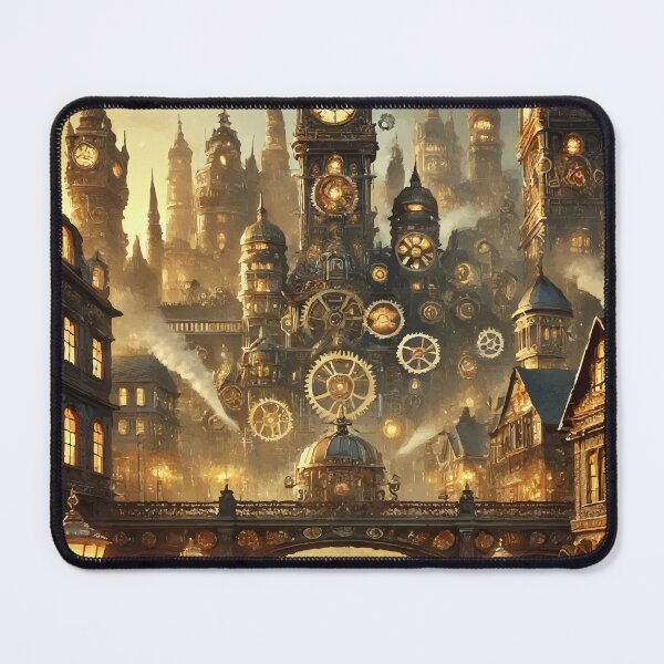 Item preview, Clockwork Metropolis: A Steampunk Dream designed and sold by AbstractAnom.