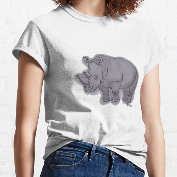 Item preview, Save the Rhinos  designed and sold by BugArtnDesign.