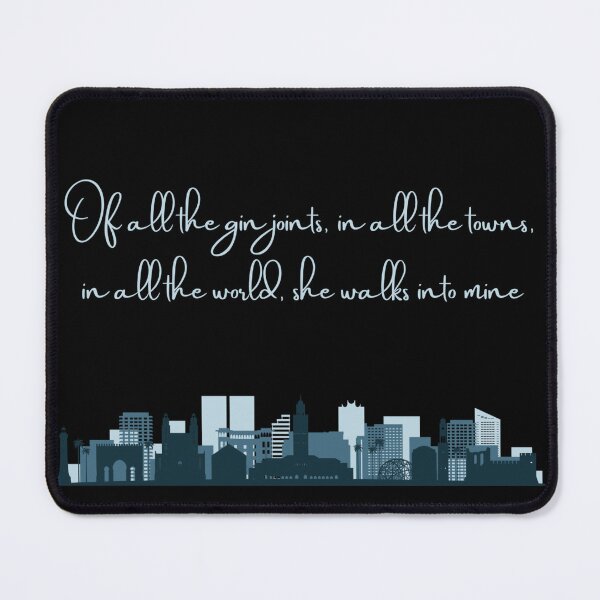 Item preview, Casablanca designed and sold by GeekRagz.