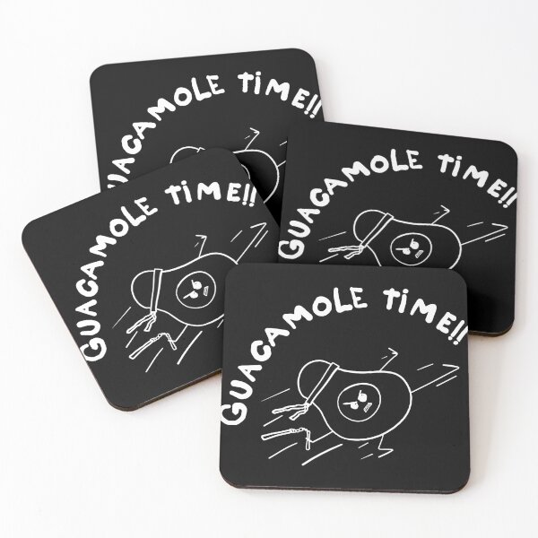 Item preview, Guacamole time, white line  designed and sold by JoseloRochaArt.