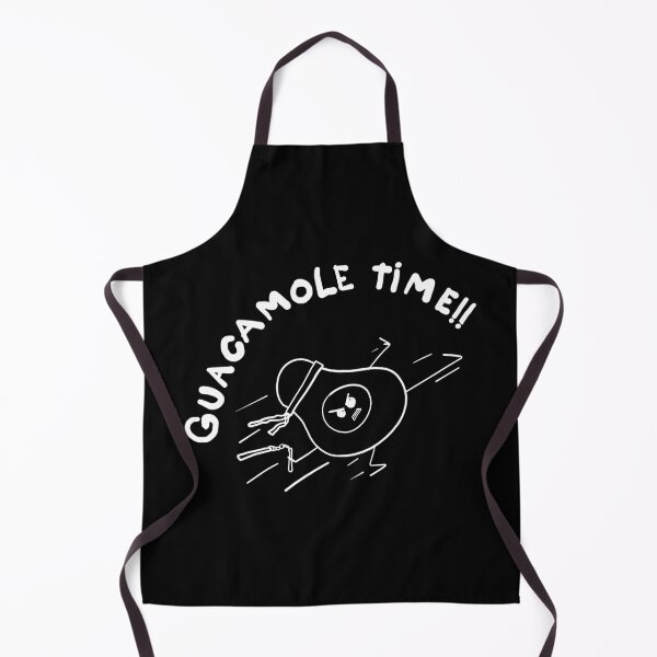Item preview, Guacamole time, white line designed and sold by JoseloRochaArt.