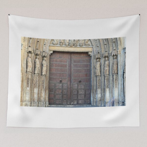 Item preview, Cathedral of Saint Mary entrance,Virgin square of Valencia,Spain designed and sold by goceris.