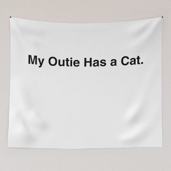 Item preview, My Outie Has a Cat - Funny Severence-Inspired designed and sold by jodibeingjodi.