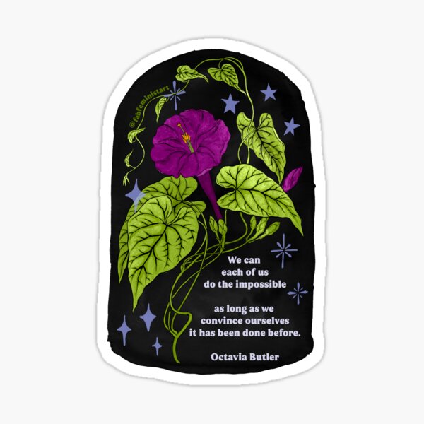 Item preview, Octavia Butler, We Can Do The Impossible designed and sold by fabfeminist.