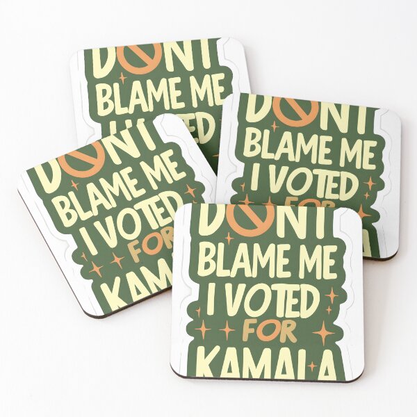 Item preview, Don't Blame Me – I Voted for Kamala Sticker designed and sold by Bauhaus and Beyond.