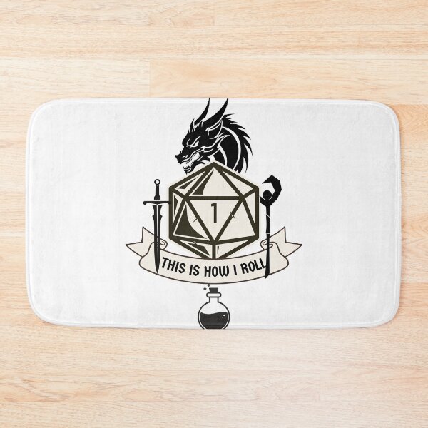 Item preview, This Is How I Roll, Low D20  designed and sold by The Mad Muffin.