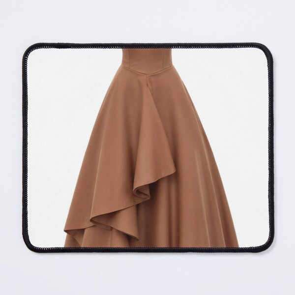Item preview, Sleeveless Brown Floor Length Dress with Asymmetrical Draping designed and sold by Creative88Art.