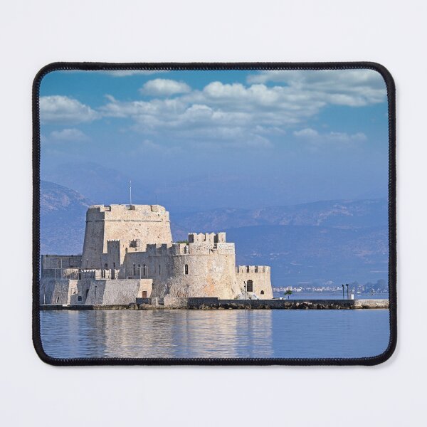 Item preview, Bourtzi water fortress in Nafplio, Peloponnese, Greece,summer season designed and sold by goceris.