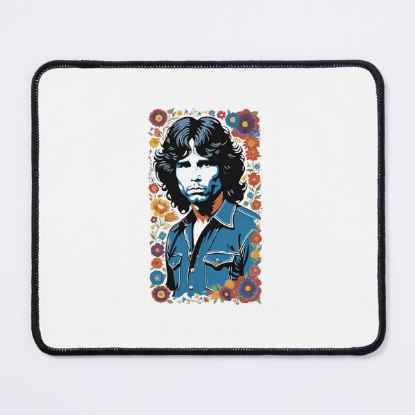 Item preview, Jim Morrison Floral Art | The Doors | TheAmericanPoet designed and sold by TheAmericanPoet.