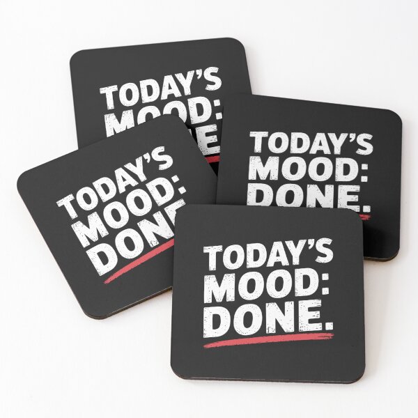 Item preview, TODAY’S MOOD: DONE. designed and sold by SignumShop.