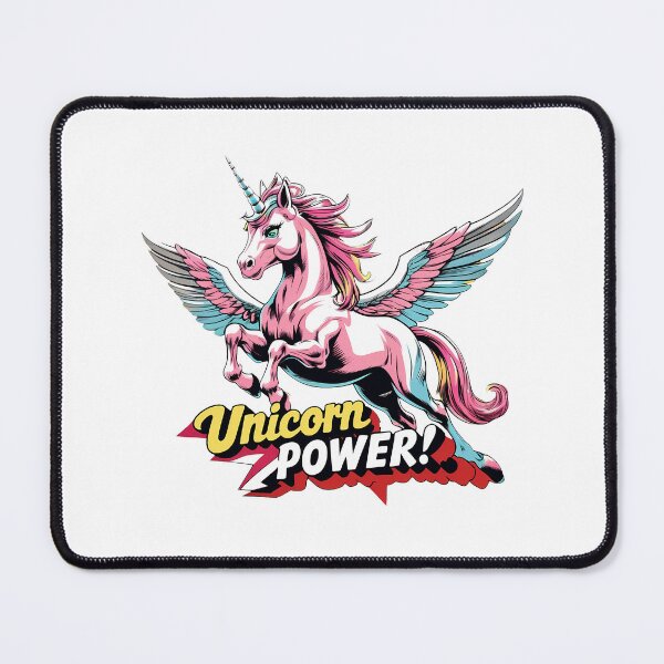 Item preview, Retro Comic Unicorn Power designed and sold by zoughlal.