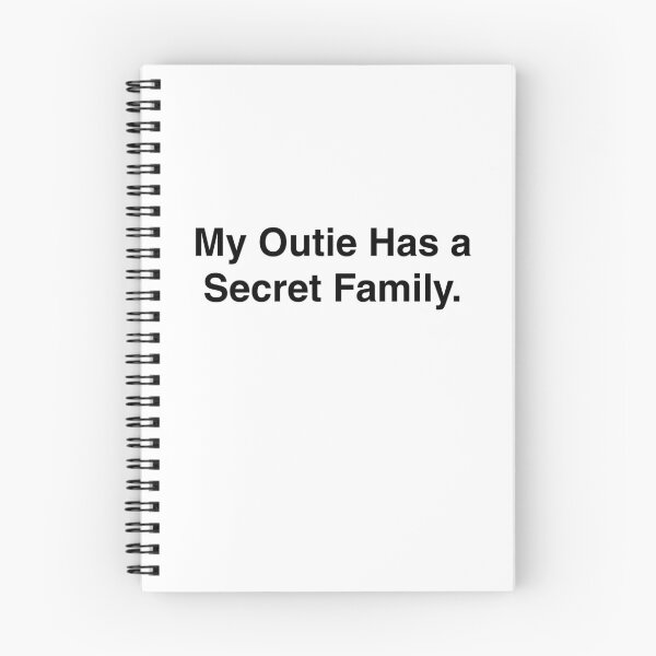 Artikelvorschau, Kopie von „Mein Outie hat eine geheime Familie“ – lustig und von Severence inspiriert entworfen und verkauft von jodibeingjodi.