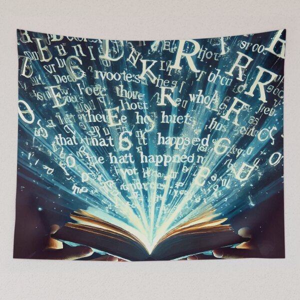 Item preview, The Living Story: Words of the Future designed and sold by AbstractAnom.